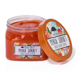 Thumbnail 3: Tree Hut Tree Hut 18 Oz. Peach Sorbet Shea Sugar Scrub 