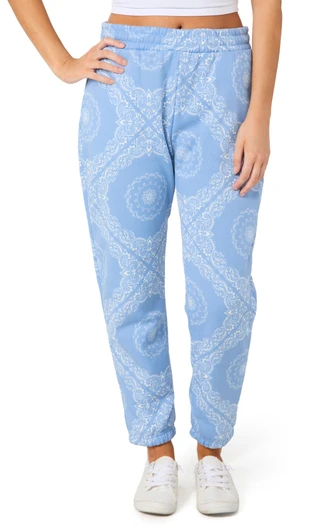 Thumbnail 1: No Comment No Comment Juniors Bandana Paisley Joggers 