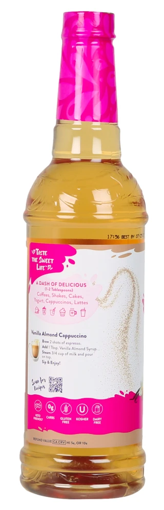 Thumbnail 2: Jordan's Skinny Syrup 25 oz Vanilla Almond Syrup 
