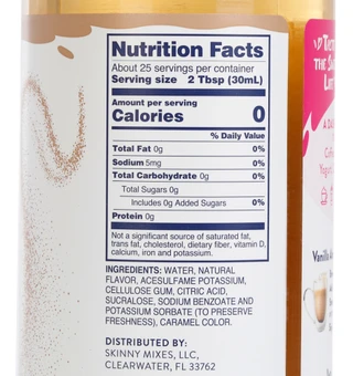 Thumbnail 3: Jordan's Skinny Syrup 25 oz Vanilla Almond Syrup 