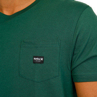 Thumbnail 3: Hurley Hurley Mens Short Sleeve Solid Color Cotton Knit Pocket Tee 