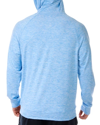 Thumbnail 4: REEL LEGENDS Men's Long Sleeve Full Zipper Seabrush Hoodie 