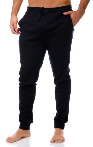 Thumbnail 1: Kenneth Cole Kenneth Cole Mens Solid Waffle Pull-On Lounging Jogger Pants 