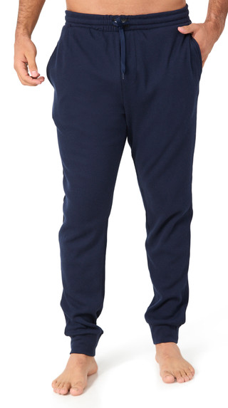 Thumbnail 1: Kenneth Cole Kenneth Cole Mens Solid Waffle Pull-On Lounging Jogger Pants 
