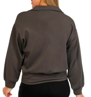 Thumbnail 2: ADRIENNE VITTADINI Adrienne Vittadini Womens Long Sleeve Grommet Pullover 