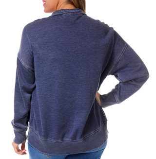 Thumbnail 2: Brisas Brisas Womens Long Sleeve Button Popover Top 