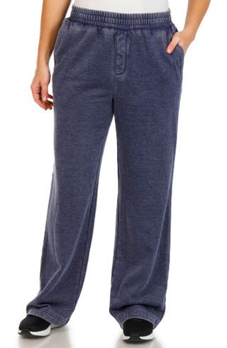 Thumbnail 1: Brisas Brisas Womens Acid Wash Fleece Pants 
