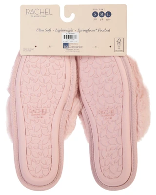 Thumbnail 4: RACHEL ROY Rachel Roy Womens Cardi Plush Cross Band Slippers 