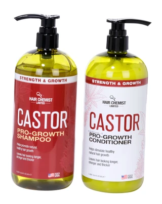 Thumbnail 2: HAIR CHEMIST 2 Pk Castor Pro-Growth Shampoo & Conditioner Set 