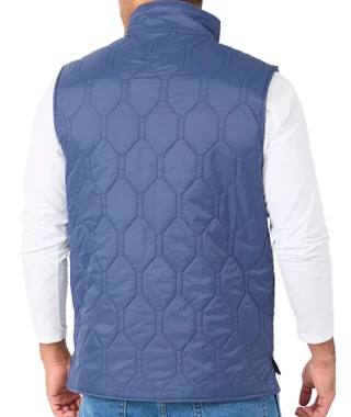 Thumbnail 2: Hunter Hunter Mens Hexagon Quilted Lightweight Vest 