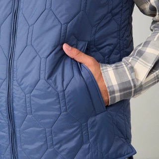 Thumbnail 6: Hunter Hunter Mens Hexagon Quilted Lightweight Vest 