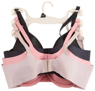 Thumbnail 2: ANNE KLEIN Anne Klein Plus 3 Pk Microfiber T-Shirt Bra 