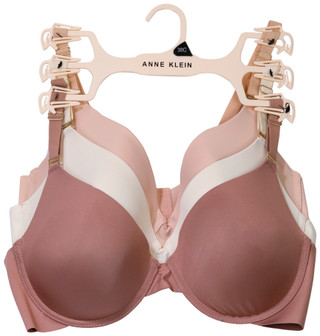 Thumbnail 1: ANNE KLEIN Anne Klein Plus 3 Pk Microfiber T-Shirt Bra 