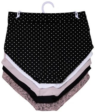 Thumbnail 2: Gloria Vanderbilt Gloria Vanderbilt Womens 5 Pk Microfiber Brief Panties 