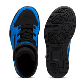 Thumbnail 2: Puma Puma Boys Rebound Layup Nubuk Velcro Athletic Shoes 