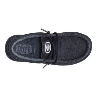 Thumbnail 9: Hey Dude Hey Dude Boys Wally Stretch Knit Slip On Shoes 