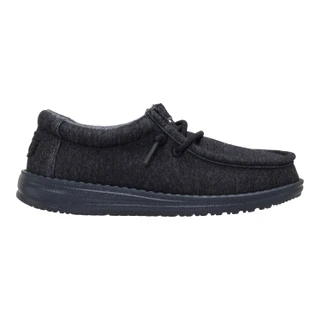Thumbnail 11: Hey Dude Hey Dude Boys Wally Stretch Knit Slip On Shoes 
