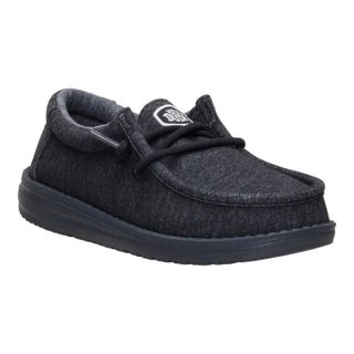 Thumbnail 1: Hey Dude Hey Dude Boys Wally Stretch Knit Slip On Shoes 