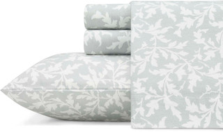 Thumbnail 5: Laura Ashley Laura Ashley Crestwood Flannel Sheet Set 