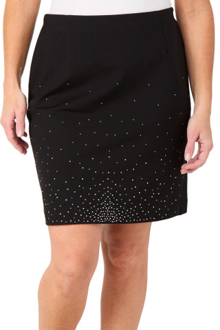 Thumbnail 1: NINE WEST Nine West Womens A-Line Skirt 