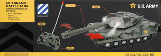 Thumbnail 2: US ARMY US Army Boys M1 Abrams Battle Tank RC Vehicle 