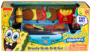 Thumbnail 1: Nickelodeon Nickelodeon Kids SpongeBob Krusty Krab Grill Playset 