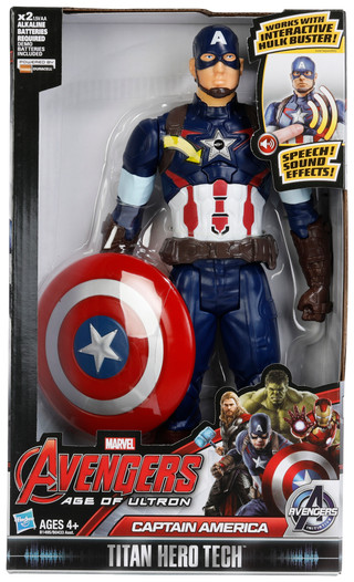 Thumbnail 1: Marvel Marvel Avengers Boys Captain American Action Figure 