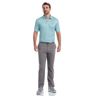 Thumbnail 8: Callaway Callaway Mens Heather Geo Short Sleeve Print Golf Polo 