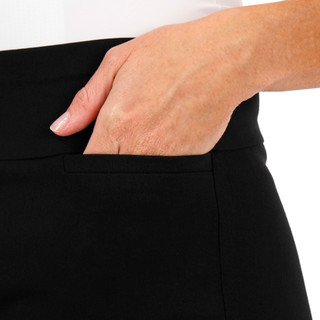 Thumbnail 4: Coral Bay Coral Bay Womens Pull On Bow Hem Bermuda Shorts 