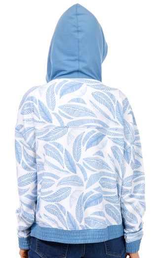 Thumbnail 3: REEL LEGENDS Reel Legends Womens Long Sleeve Waffle Hooded Top 