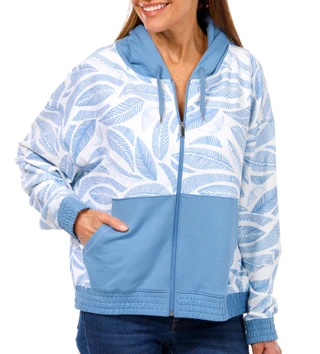 Thumbnail 1: REEL LEGENDS Reel Legends Womens Long Sleeve Waffle Hooded Top 