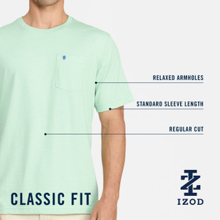 Thumbnail 5: IZOD IZOD Mens Solid Pocket T-Shirt 