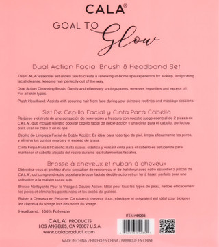 Thumbnail 2: CALA Cala Dual Action Facial Brush & Headband Set 