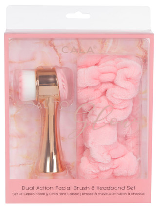 Thumbnail 1: CALA Cala Dual Action Facial Brush & Headband Set 