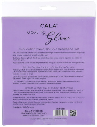 Thumbnail 2: CALA Cala Dual Action Facial Brush & Headband Set 