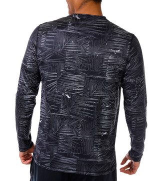 Thumbnail 2: REEL LEGENDS Reel Legends Mens Reel Tec Long Sleeve Crew Print Shirt 