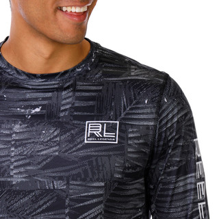 Thumbnail 3: REEL LEGENDS Reel Legends Mens Reel Tec Long Sleeve Crew Print Shirt 