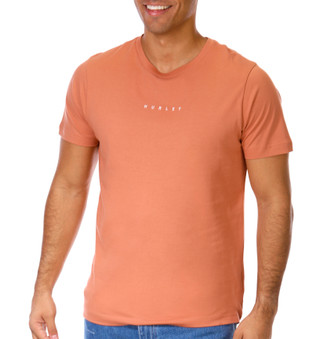 Thumbnail 1: Hurley Hurley Mens Short Sleeve Mountain Sunset Graphic Tee Shirt 