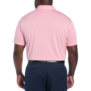 Thumbnail 2: PGA TOUR PGA TOUR Big & Tall  Mens Short Sleeve Striped Golf Polo 
