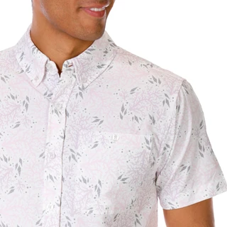 Thumbnail 3: Anglr ANGLR Mens Short Sleeve Coral Print Button Down Shirt 