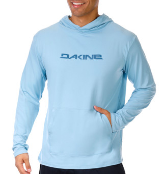 Thumbnail 1: DAKINE Dakine Mens Long Sleeve Kangaroo Hooded Rashguard 