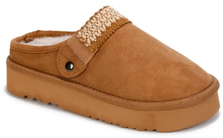 Thumbnail 1: Mia Mia Girls Kirsa Faux Fur Lined Clog 