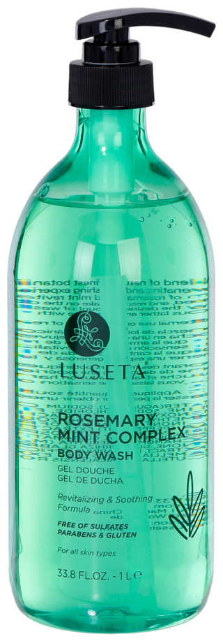 Thumbnail 1: LUSETA 34 oz Rosemary Mint Complex Body Wash 