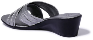 Thumbnail 2: Italian Shoemakers Women's Kenny Crossover Wedge Sandals 