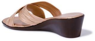 Thumbnail 4: Italian Shoemakers Women's Kenny Crossover Wedge Sandals 