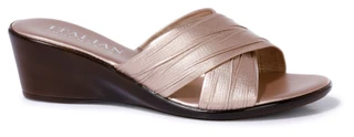 Thumbnail 3: Italian Shoemakers Women's Kenny Crossover Wedge Sandals 
