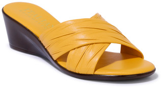 Thumbnail 1: Italian Shoemakers Women's Kenny Crossover Wedge Sandals 