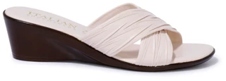 Thumbnail 2: Italian Shoemakers Women's Kenny Crossover Wedge Sandals 