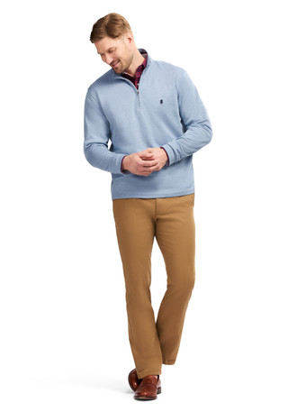 Thumbnail 4: IZOD IZOD Mens 1/4 Zip Performance Comfort Sweatshirt 