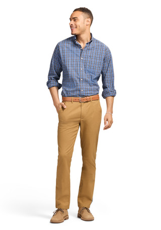 Thumbnail 5: IZOD IZOD Men's Performance Comfort Classic Fit Button Down Shirt 